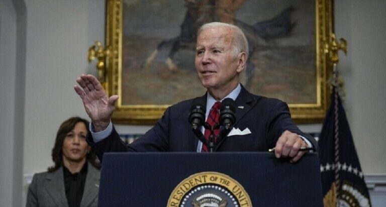 بالفيديو: بايدن يستخدم الفيتو الرئاسي للمرة الأولى