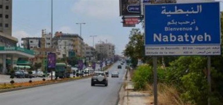 ماذا يحصل في منطقة النبطية؟