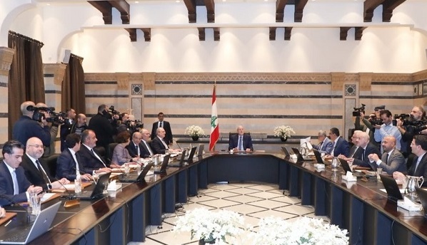 توزيع جدول أعمال الجلسة المقبلة للحكومة على الوزراء