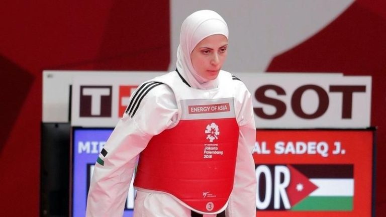 أردنية تتصدر التصنيف العالمي لرياضة التايكواندو