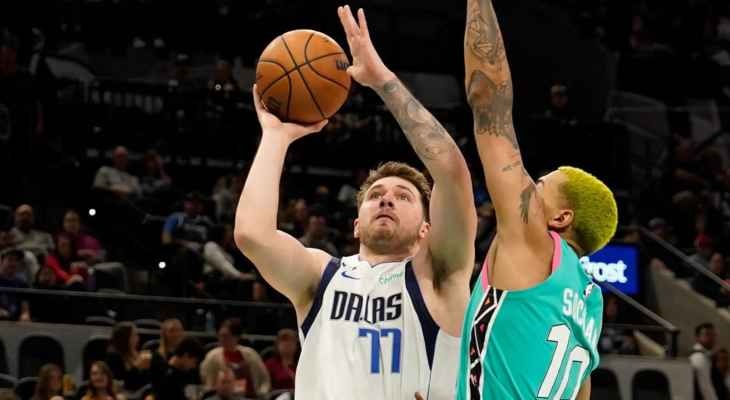 NBA :مافريكس يتخطى سبيرز وهيت يفوز على يوتا