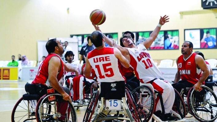 الإمارات تستعد في المغرب لمونديال سلة الكراسي المتحركة