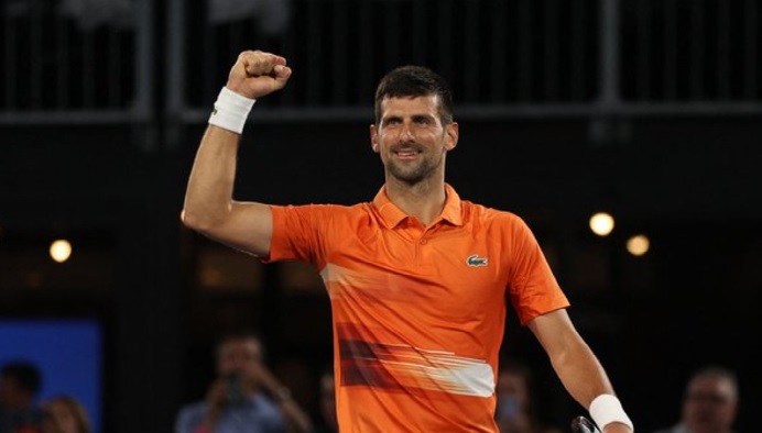 ديوكوفيتش إلى نهائي بطولة أديلايد للتنس لملاقاة سيباستيان كوردا