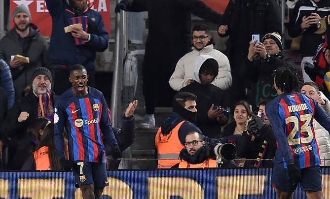 برشلونة يواصل تألقه ويعبر لنصف نهائي كأس اسبانيا