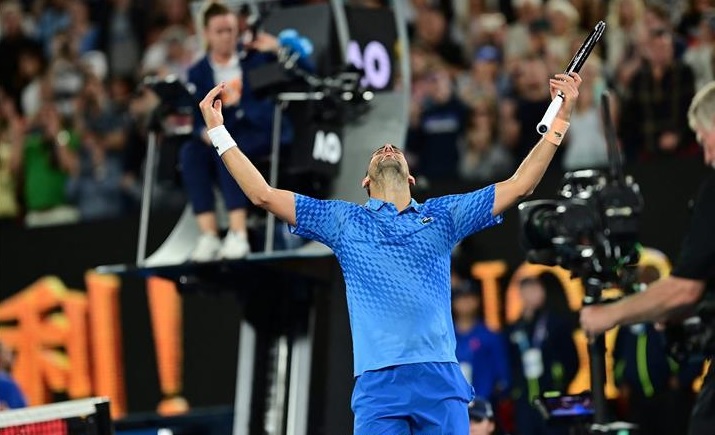 ديوكوفيتش يدخل التاريخ ويُحرز لقب دورة استراليا المفتوحة