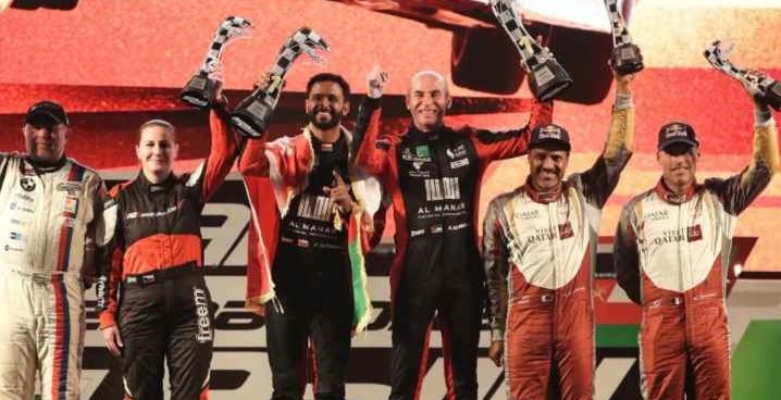 عبد الله الرواحي يتوج بطلا لرالي عُمان.. والعطية ثالثاً