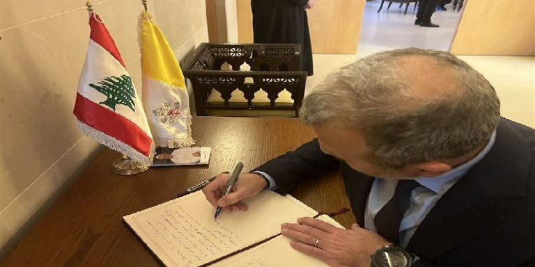 خلوةٌ بين باسيل والسفير البابوي