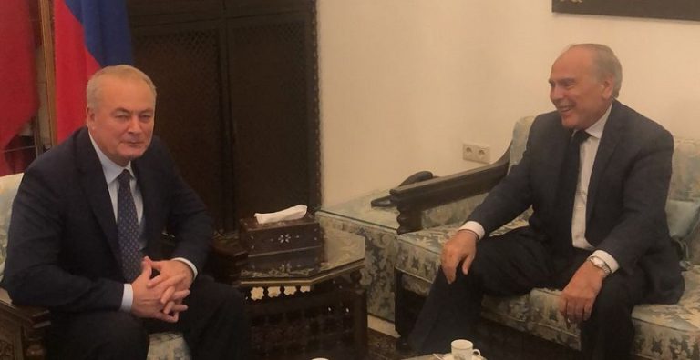 السفير الروسي يلتقي رحمة: لا نتدخل بشؤون لبنان