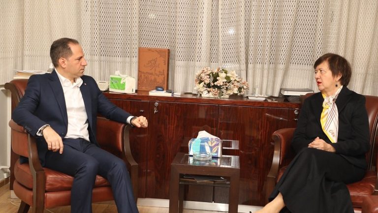 الجميّل يلتقي فرونيتسكا: للحفاظ على استقلالية القضاء