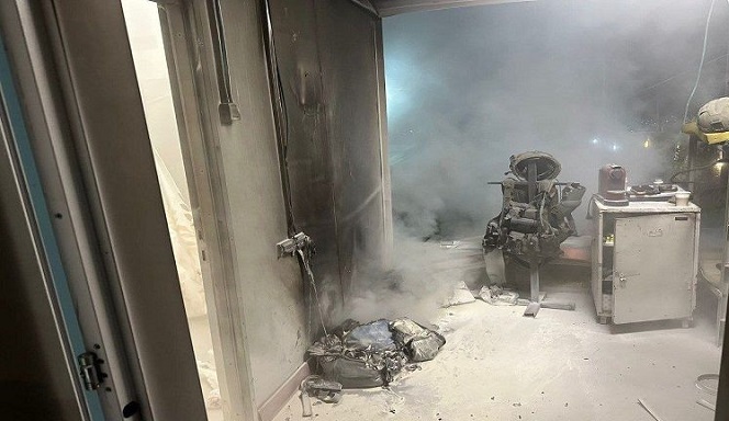 بالفيديو.. انفجار داخل معسكر لجيش الإحتلال في جنين