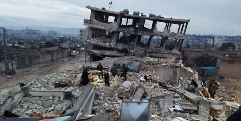 مساعدات عربية لسوريا تضامناً مع ضحايا الزلزال