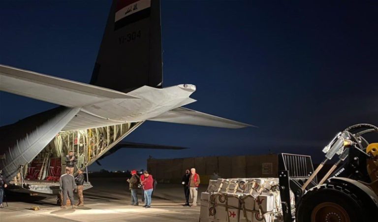 جسر جوي عراقي مع سوريا لإرسال المساعدات العاجلة