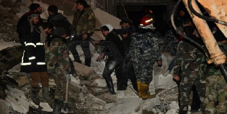 حصيلة زلزال سوريا: 3508 قتيلاً وأكثر من 5000 جريحاً