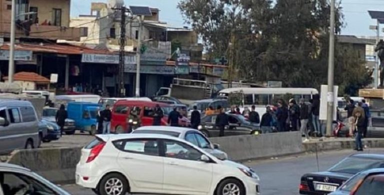 قطع طريق العبدة ـ عكار