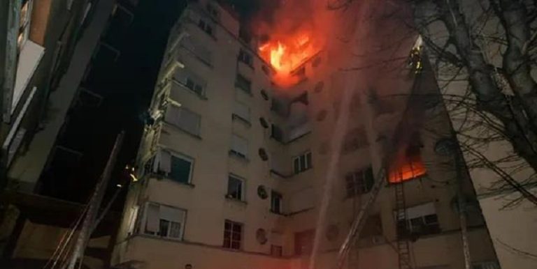 مقتل 7 أطفال ووالدتهم بحريق شرق باريس