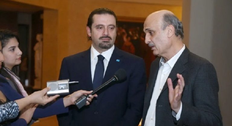 الحريري القوات جعجع