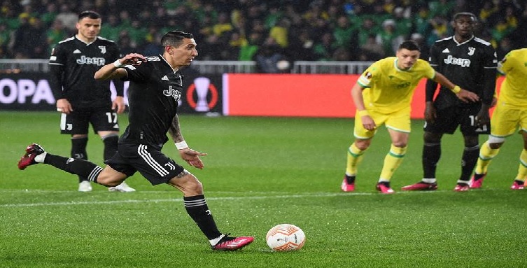 هاتريك دي ماريا يقود جوفنتوس لعبور نانت