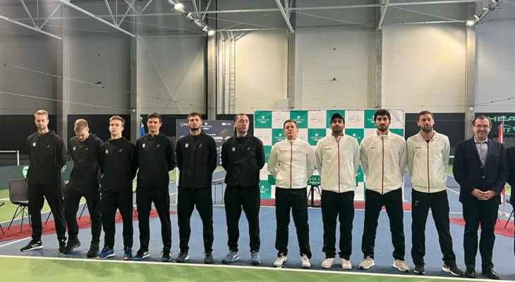 كأس ديفيس للتنس: تقدم اوكراني على المنتخب اللبناني