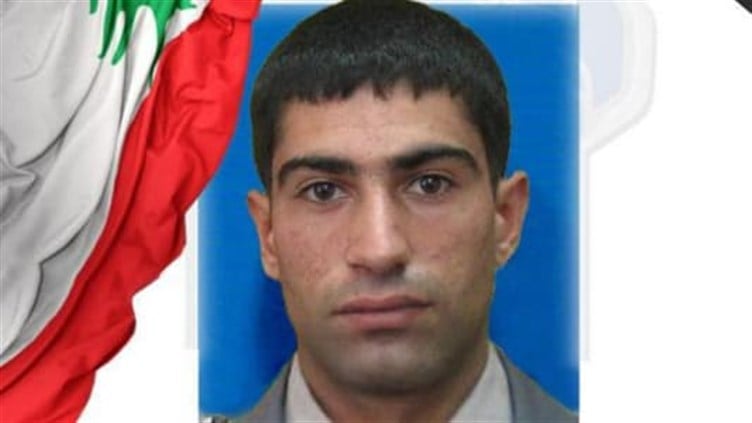 قوى الأمن تنعى شهيدها الرقيب أول حسام الدين