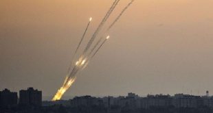 صاروخ غزة