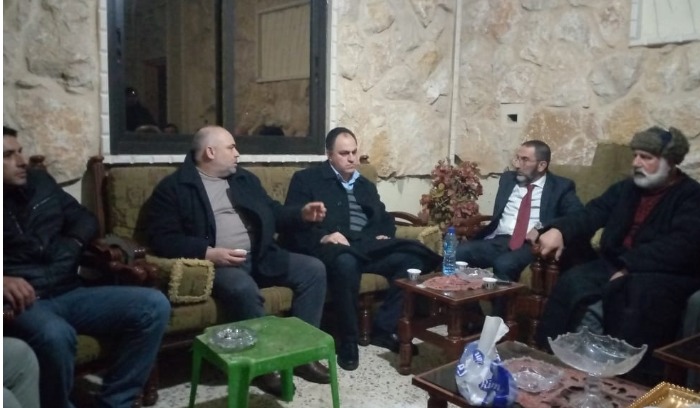 جيمي جبور يزور عائلة المحمد في أنطاكيا