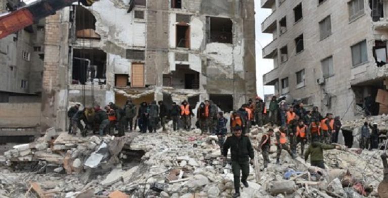 زلزال سوريا