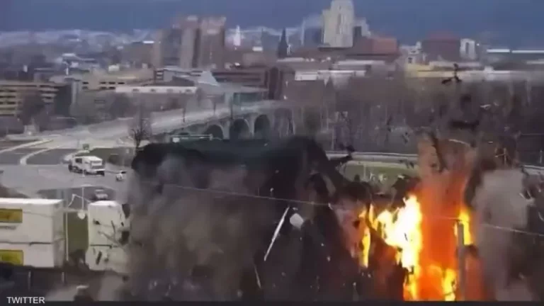 بالفيديو: قتلى بإنفجار مروع في مصنع شوكولاتة في أميركا