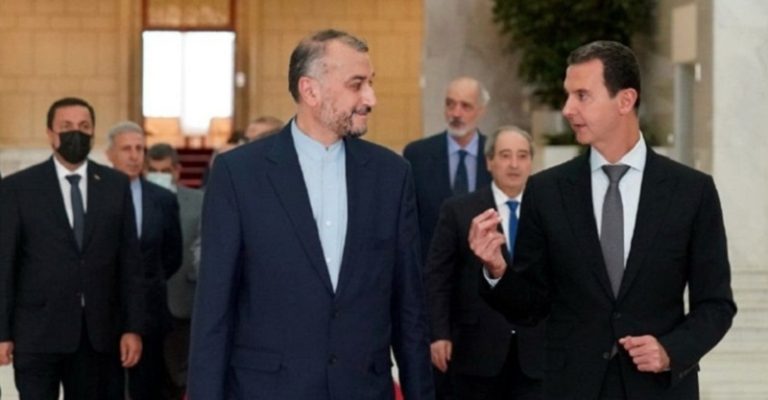 سوريا ايران عبد اللهيان الاسد