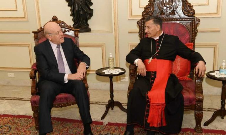 ميقاتي يُبشر من بكركي باقتراب “ربيع لبنان”