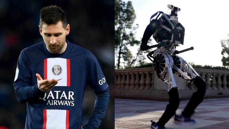 بالفيديو: روبوت يلعب كرة القدم أفضل من ميسي