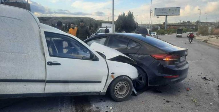 3 جرحى بحادث سير مروّع في صيدا