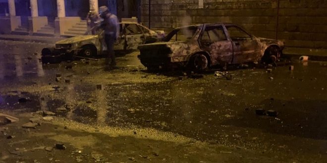 بالصور- قنبلة يدوية وإشكالات.. ماذا يحدث في طرابلس؟