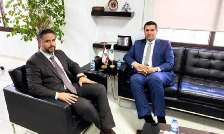 أمين سلام وعباس الحاج حسن