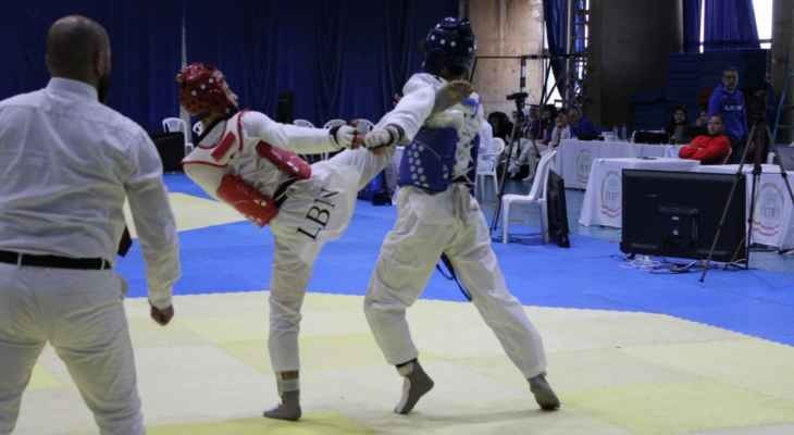 بطولة لبنان للتايكواندو.. تألق لافت للمون لاسال