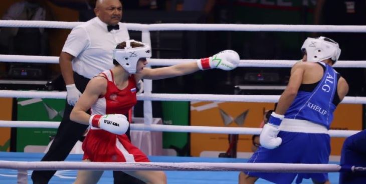 بعد استبعادها من نهائي بطولة العالم.. كيف ردت الملاكمة الجزائرية ايمان؟