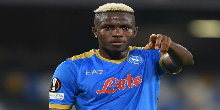 نابولي مستعد للتنازل عن اوسيمين لكبار الأندية الأوروبية