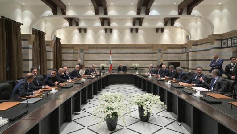 جلسة مجلس الوزراء