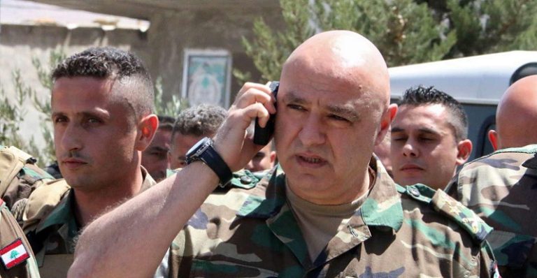 زيارة خاطفة لقائد الجيش الى البقاع