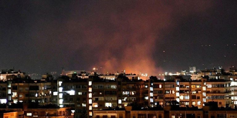 بالفيديو: عدوان إسرائيلي على دمشق