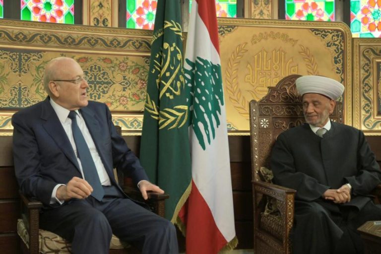 ميقاتي من دار الفتوى: انتخاب الرئيس هو بداية أمل من أجل الاصلاح والحل