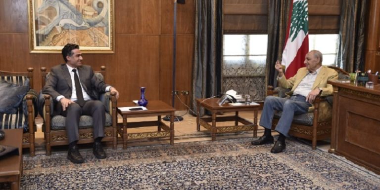 حمية من عين التينة: أنهينا العمل في موضوع الترسيم مع قبرص