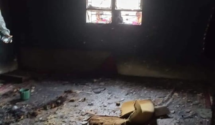 حريق بمنزل في بقرصونا- الضنية