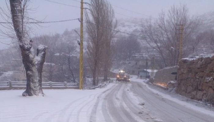 جرف ثلوج على هذه الطرقات