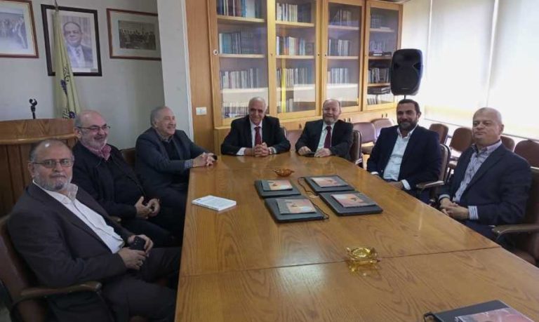 إجتماع في نقابة المحررين بحث الأوضاع الإقتصادية