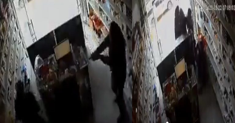 بالفيديو: جريمة وحشية.. طبيب يقتل صهره داخل صيدلية