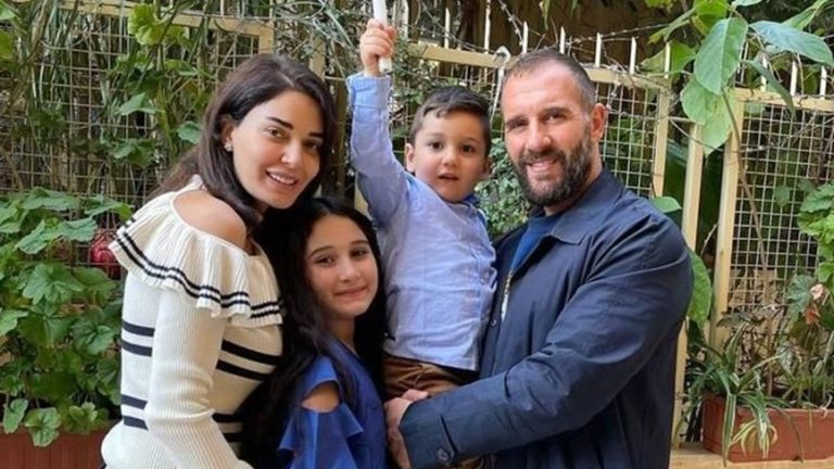 بالفيديو.. سيرين عبد النور تحتفل بعيد إبنها كريستيانو