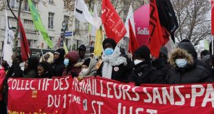 تظاهرات في باريس