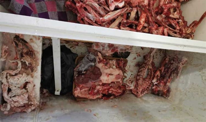 مصادرة لحوم غير صالحة للأكل في طرابلس