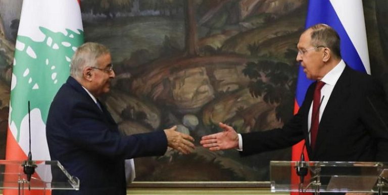 روسيا لبنان بو حبيب لافروف