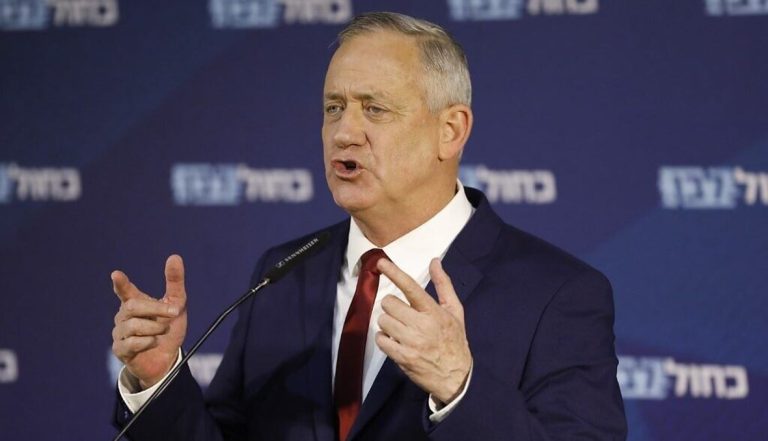 غانتس: لدينا بنك اهداف غير مسبوق في لبنان